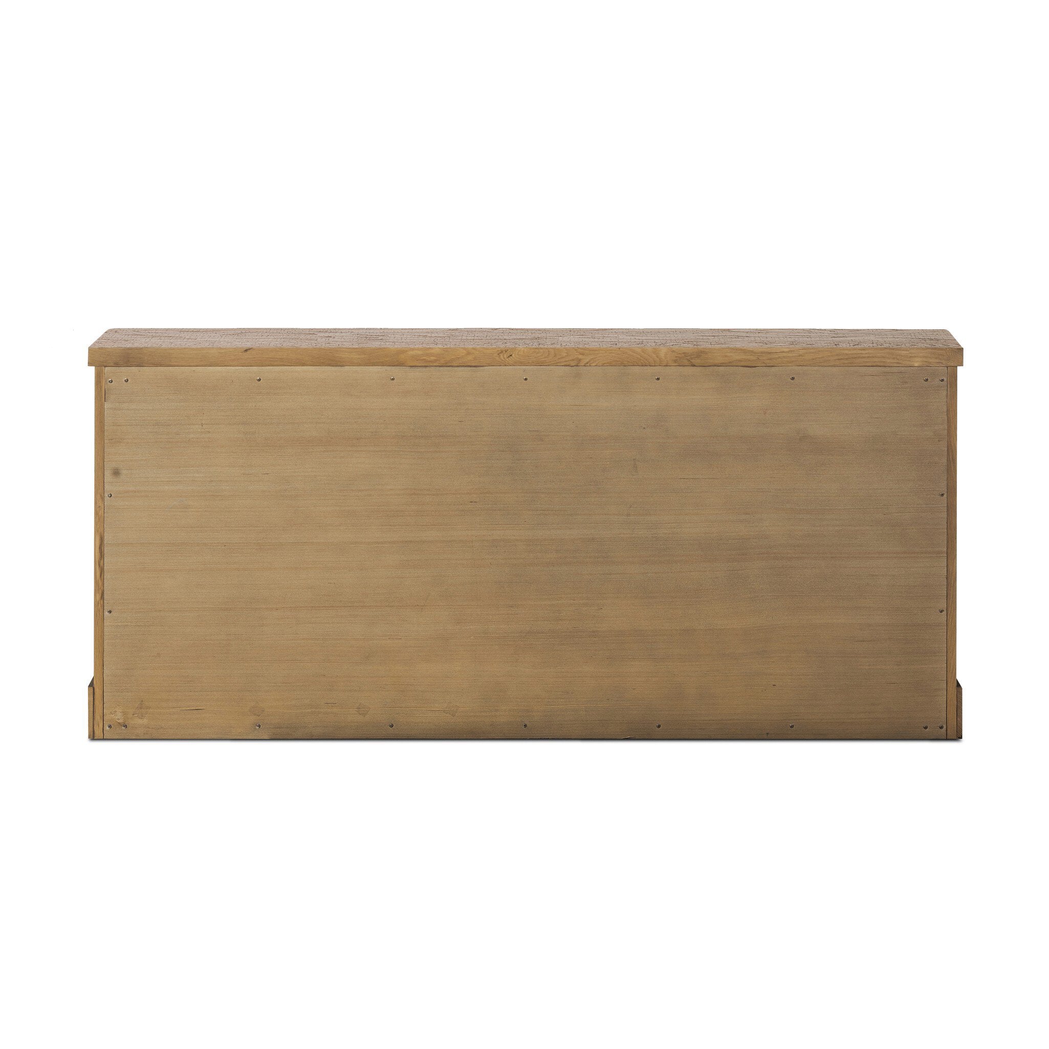 Grand 6 Drawer Dresser - Honey  Brown Oak Veneer