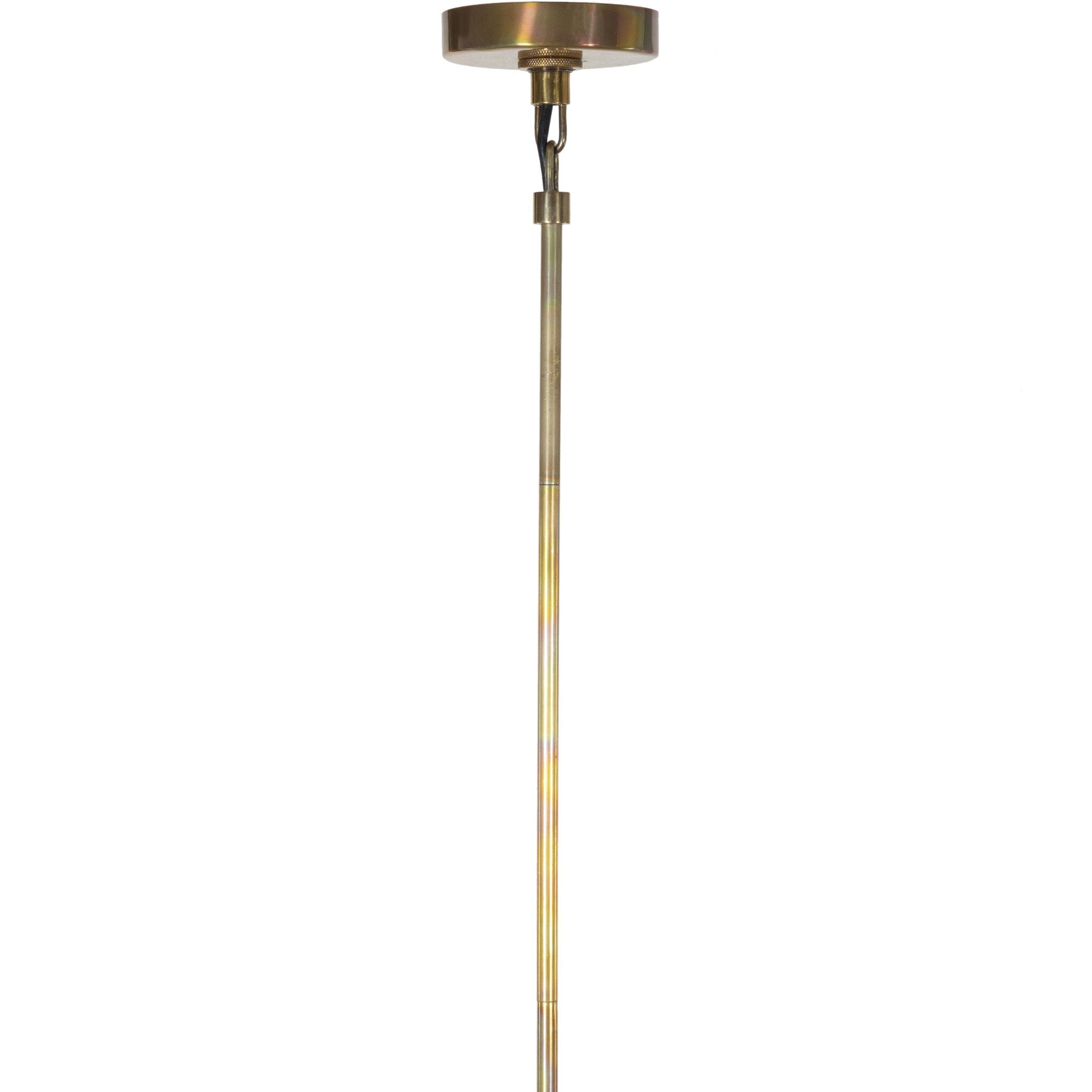 Lund Chandelier - Burnt Brass
