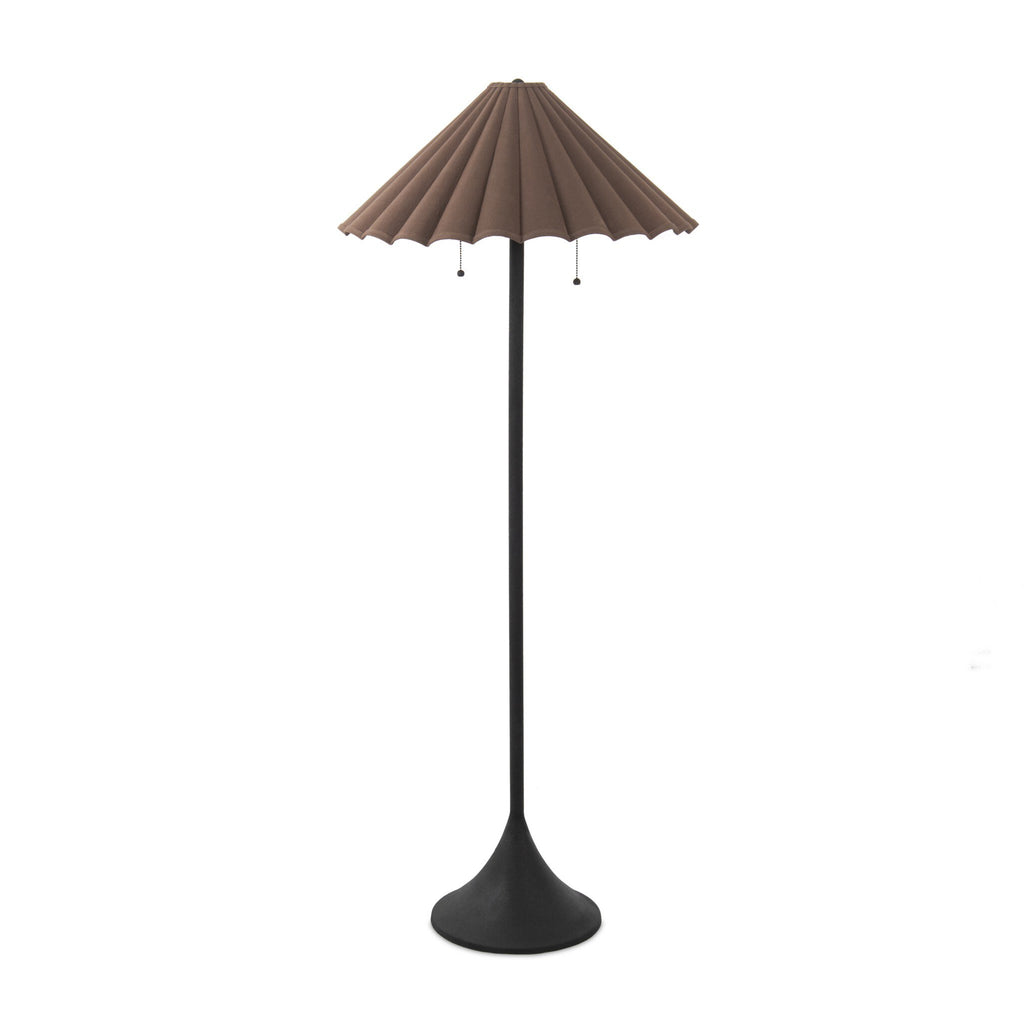 Fiorella Floor Lamp - Black Wrought Iron