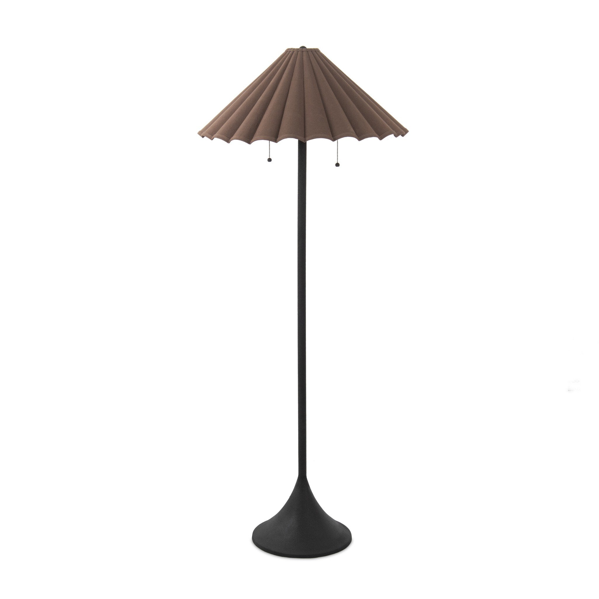 Fiorella Floor Lamp - Black Wrought Iron