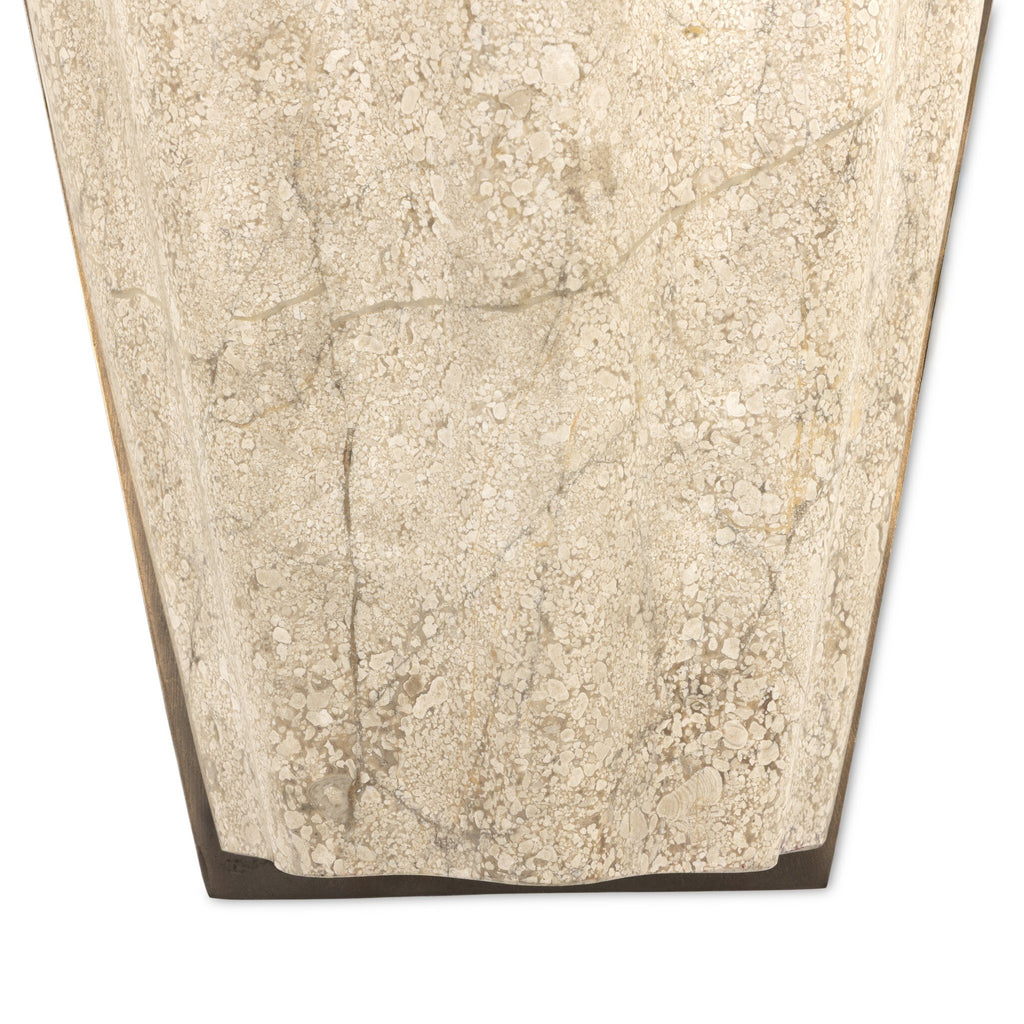 Astra Sconce - Cream Italian Marble