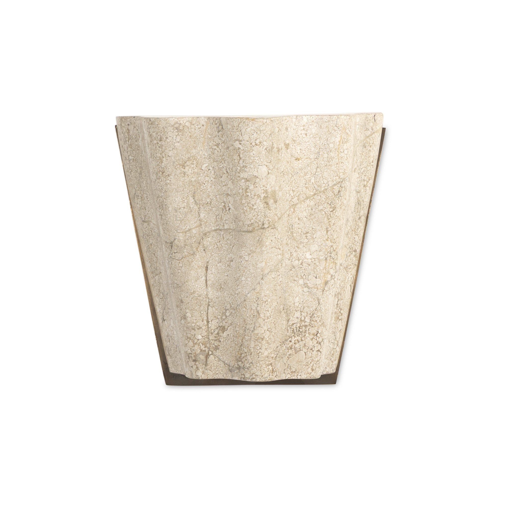 Astra Sconce - Cream Italian Marble