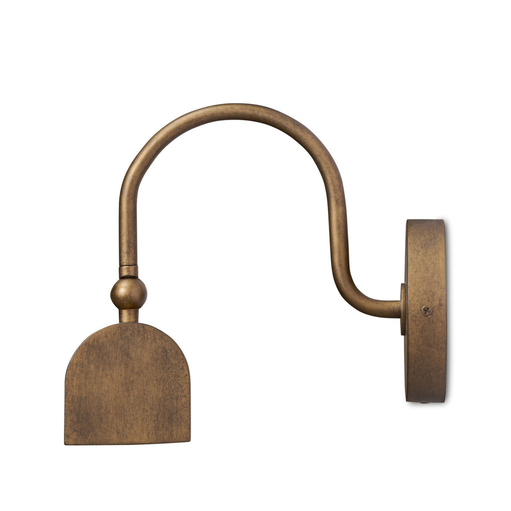 Benno Picture Light - Burnished Brass Iron