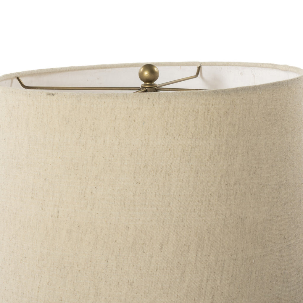 Nerissa Floor Lamp - Warm Brown Oak