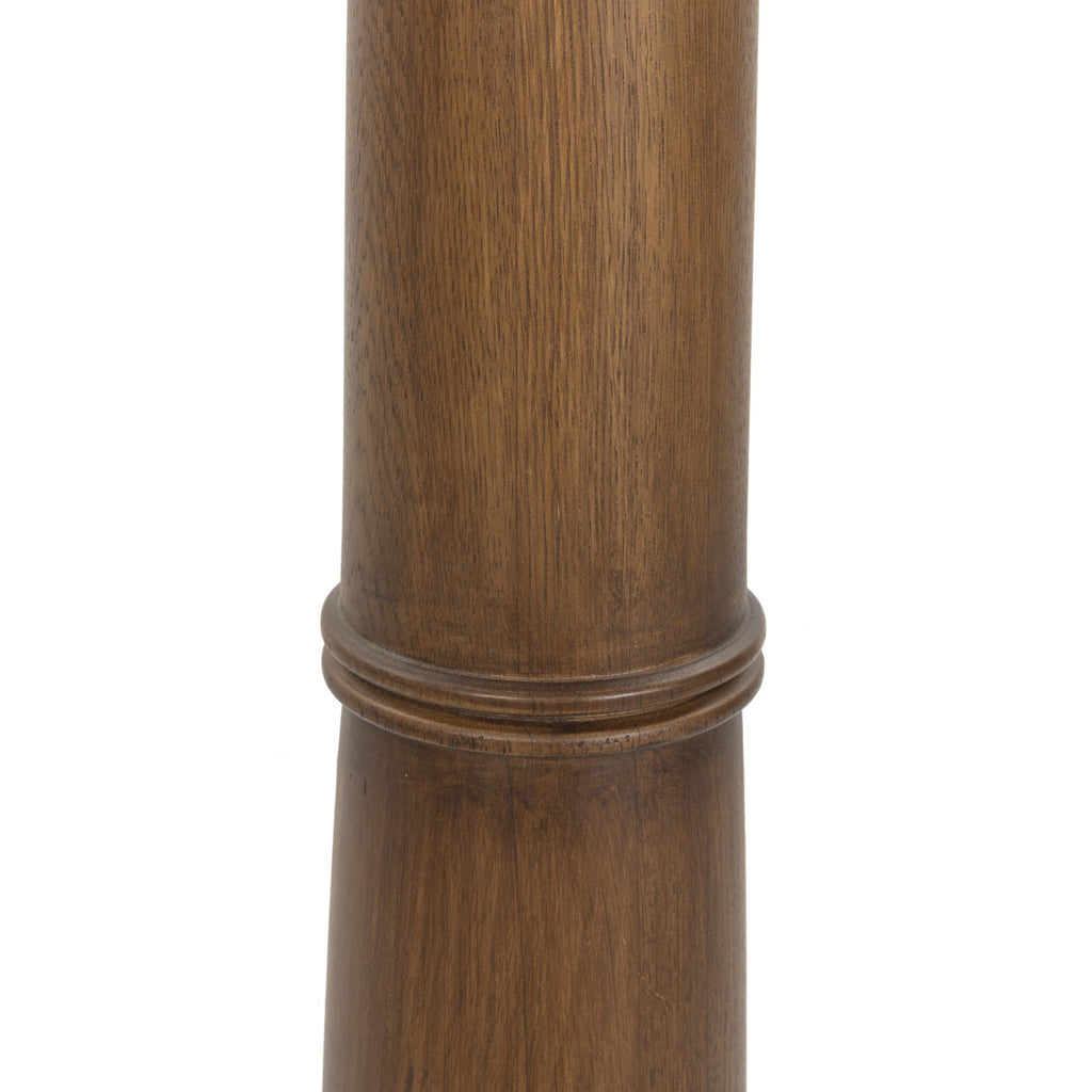 Nerissa Floor Lamp - Warm Brown Oak