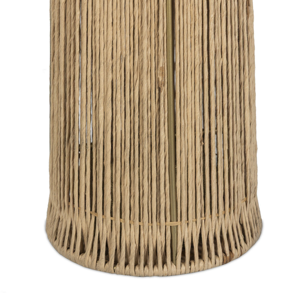 Nessa Floor Lamp - Antique Brass Iron