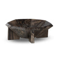 Kasa Bowl - Rocky Brown Marble