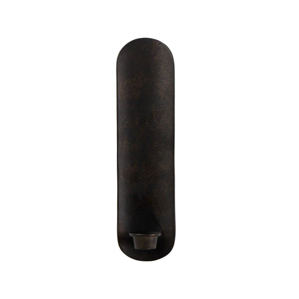 Pilla Wall Mounted Candle Holder-Set Of 2 - Distressed Bronze