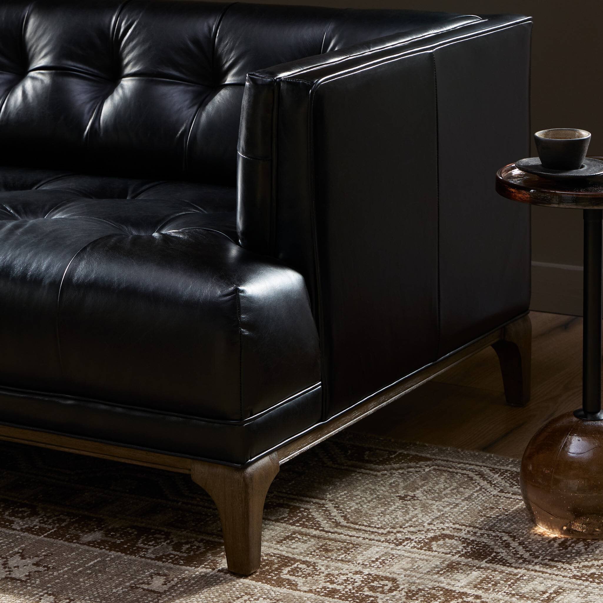Dylan Sofa - Rider Black | 78"