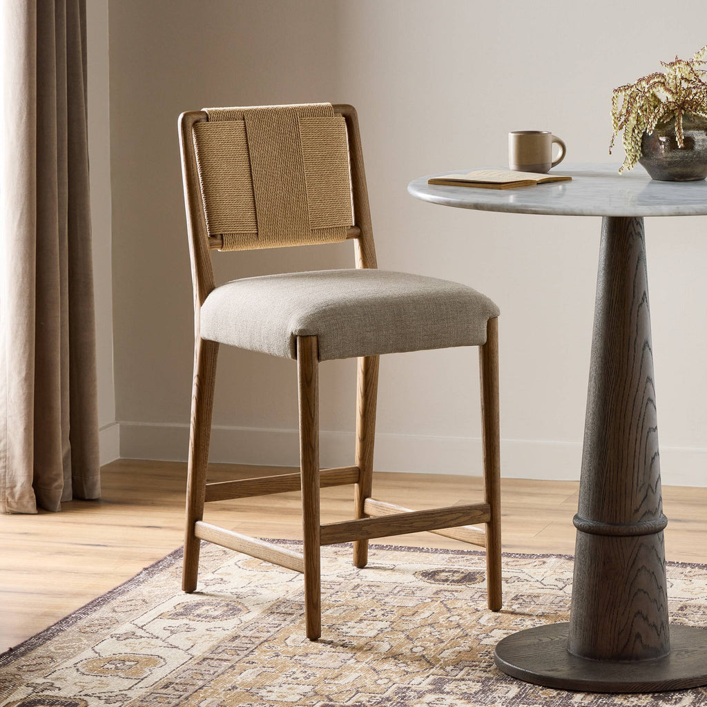 Rothler Bar Stool - Alcala Wheat