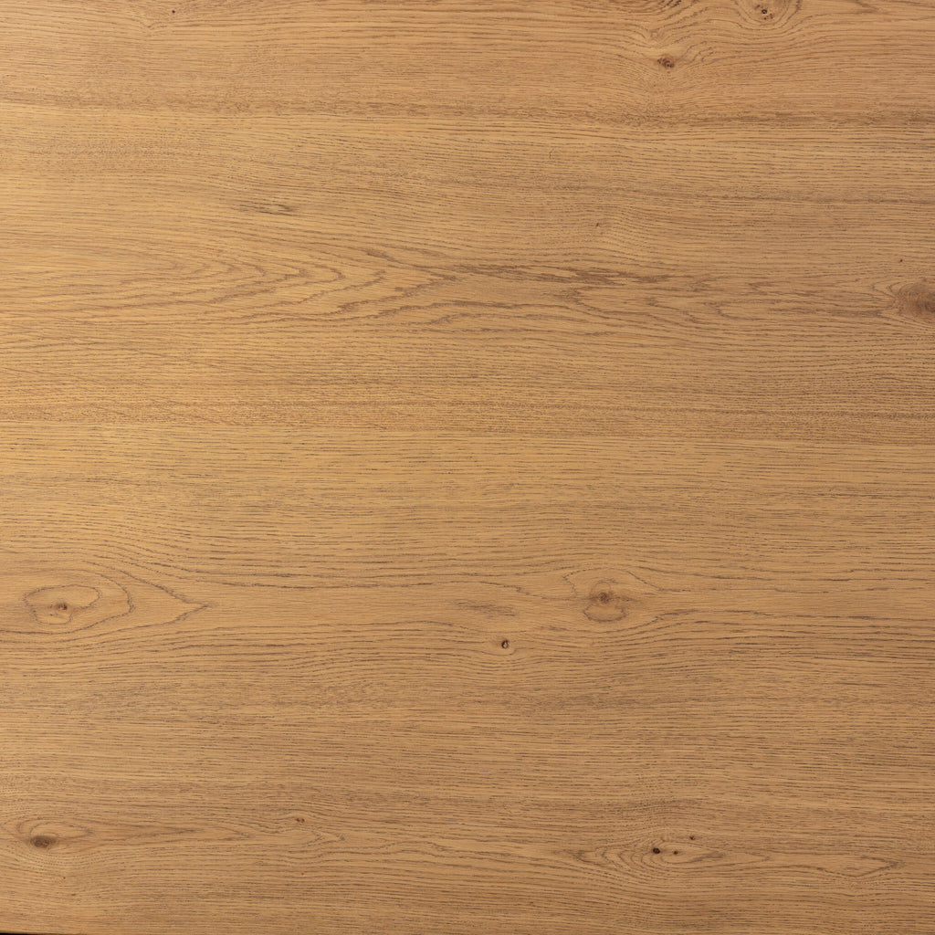 Blinn Oval Leaf Extension Dining Table - Worn Oak Veneer