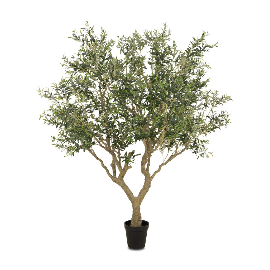 Faux Olive Tree Wide - Faux Olive Tree Wide