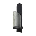 Elorie Wall Mounted Candle Holder Set - Black Antique