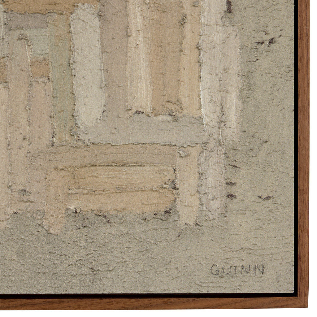 Into The New No. 3 by Tyler Guinn - Walnut Floater | 60" x 43.25"