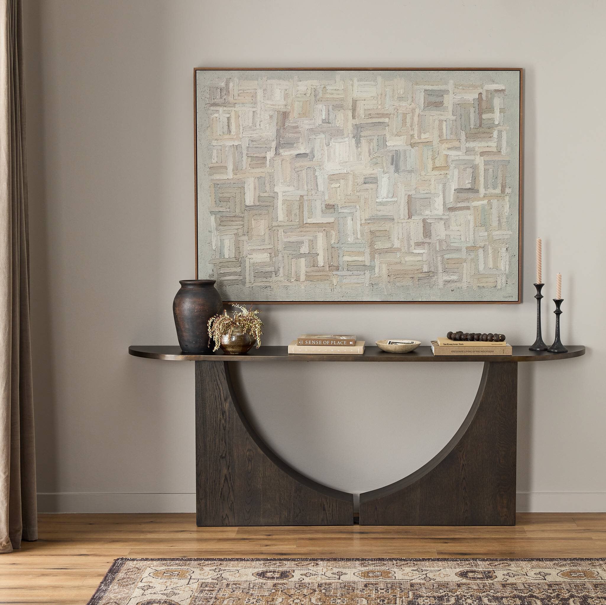 Into The New No. 3 by Tyler Guinn - Walnut Floater | 60" x 43.25"