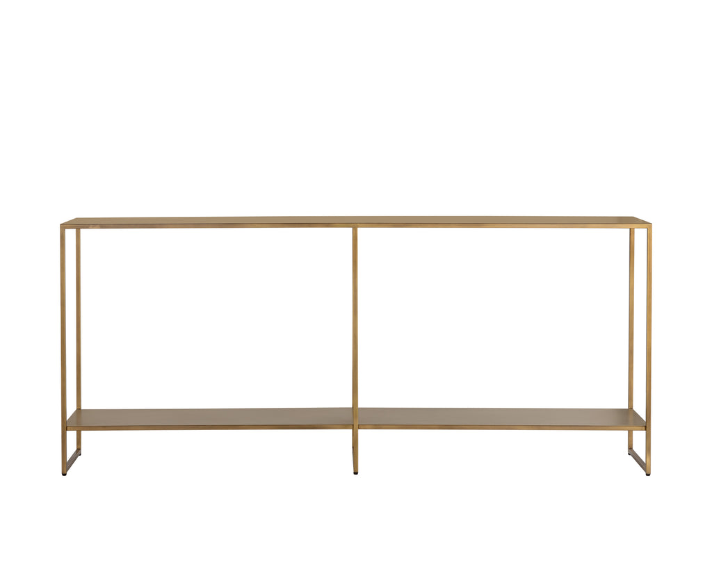 Eiffel Console Table - Antique Brass