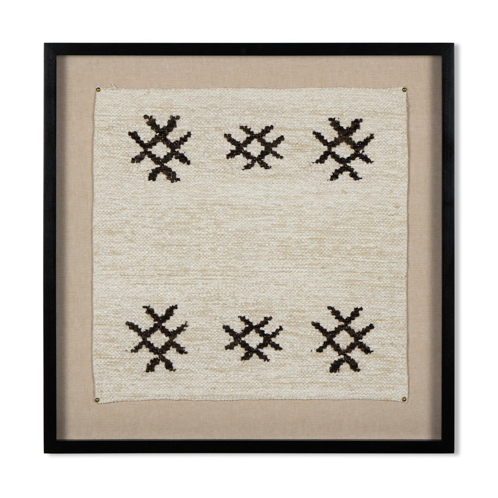 Ankara Textile I by FH Art Studio - Black 1.5 Maple