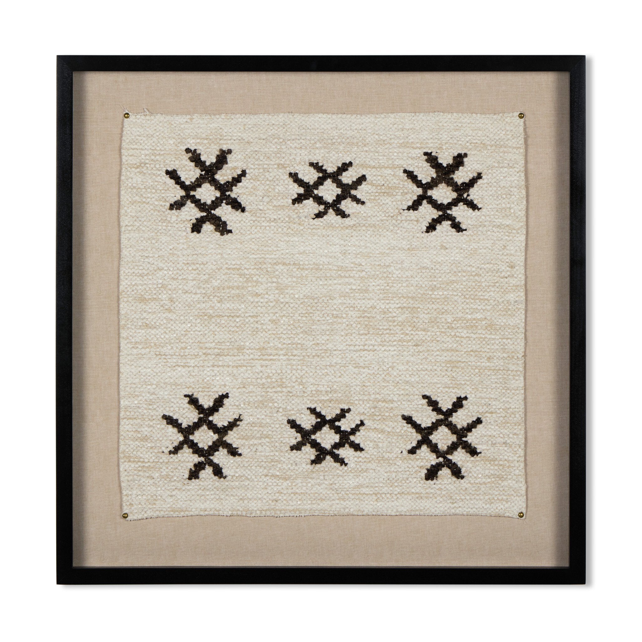 Ankara Textile I by FH Art Studio - Black 1.5 Maple