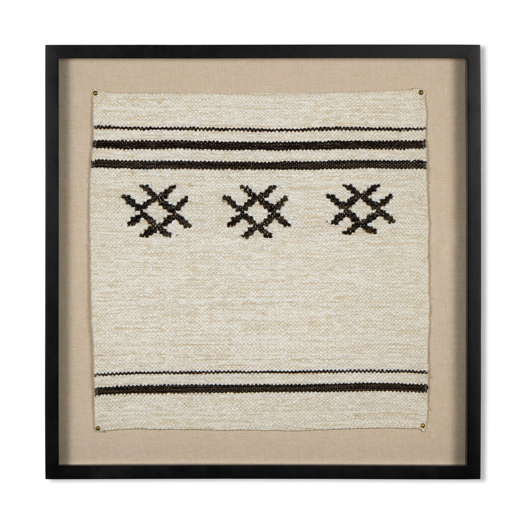 Ankara Textile III by FH Art Studio - Black 1.5 Maple