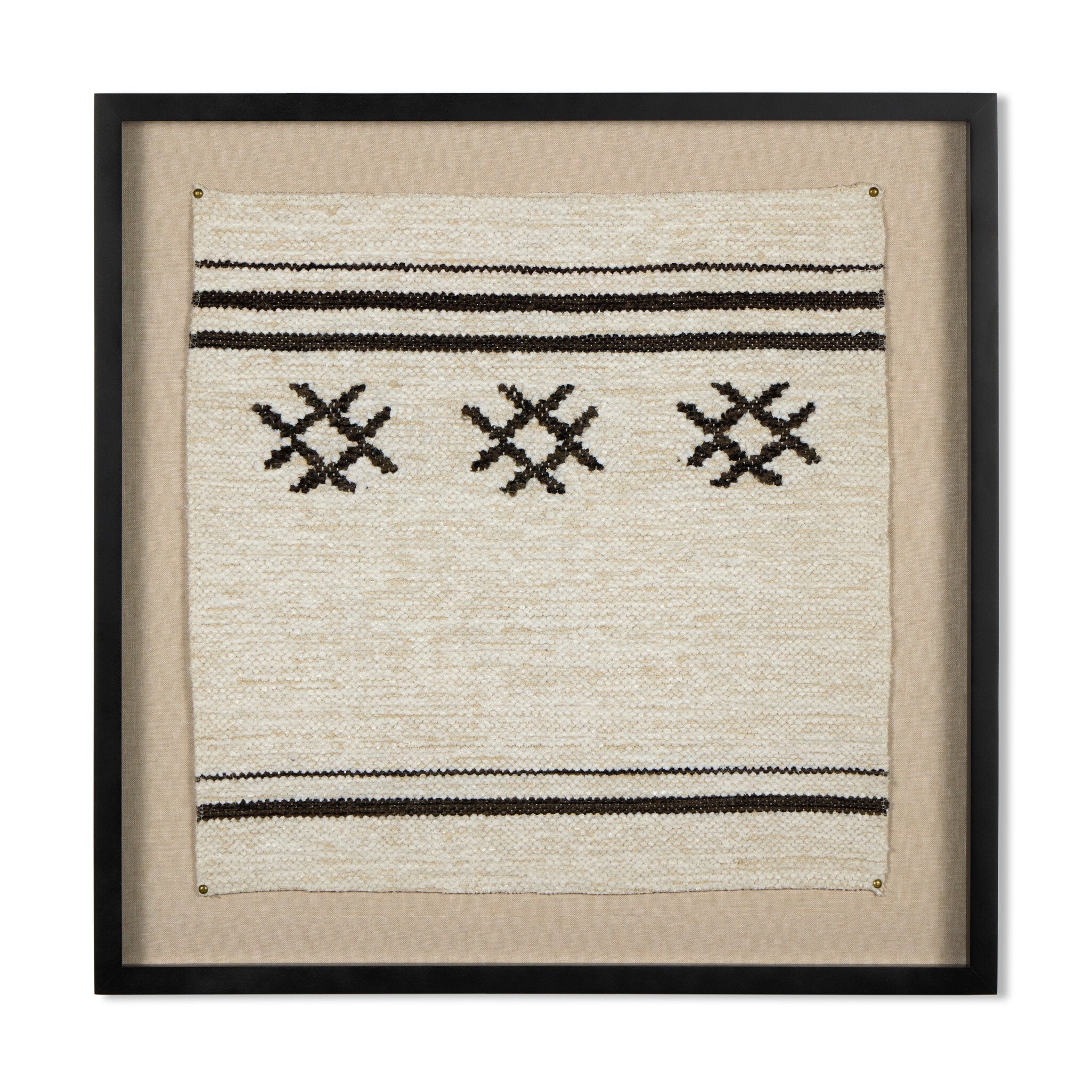 Ankara Textile III by FH Art Studio - Black 1.5 Maple