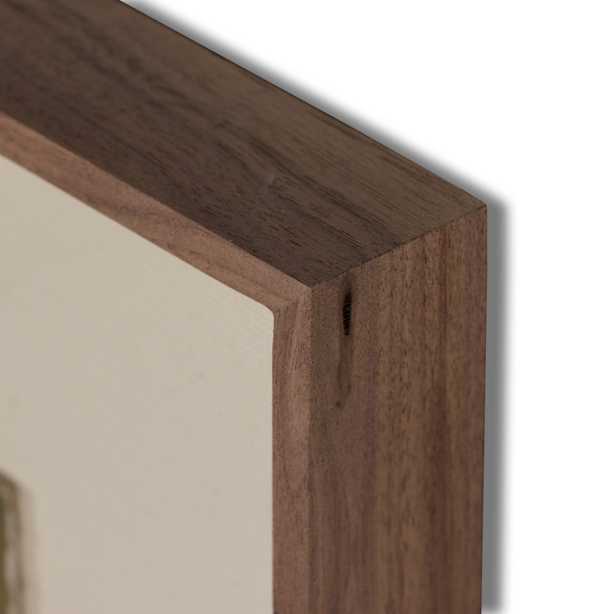 Pulling The Pieces II by Melody Joy McMunn - RoofTop 1.5 Rustic Walnut | 24" x 32"