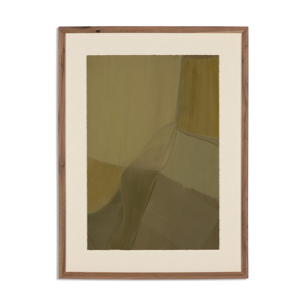 Pulling The Pieces II by Melody Joy McMunn - RoofTop 1.5 Rustic Walnut | 24" x 32"