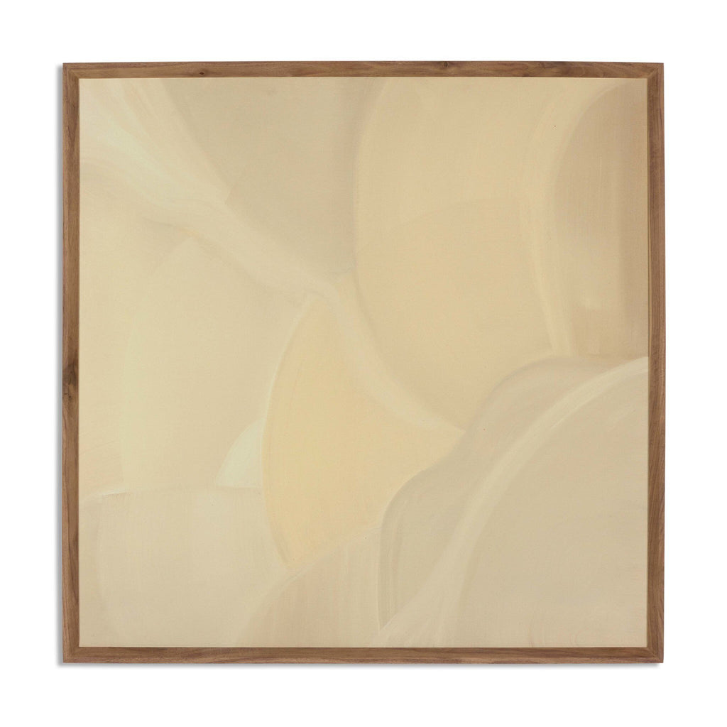 Cloudy by Melody Joy McMunn - RoofTop 2.5 Rustic Walnut | 40" x 40"