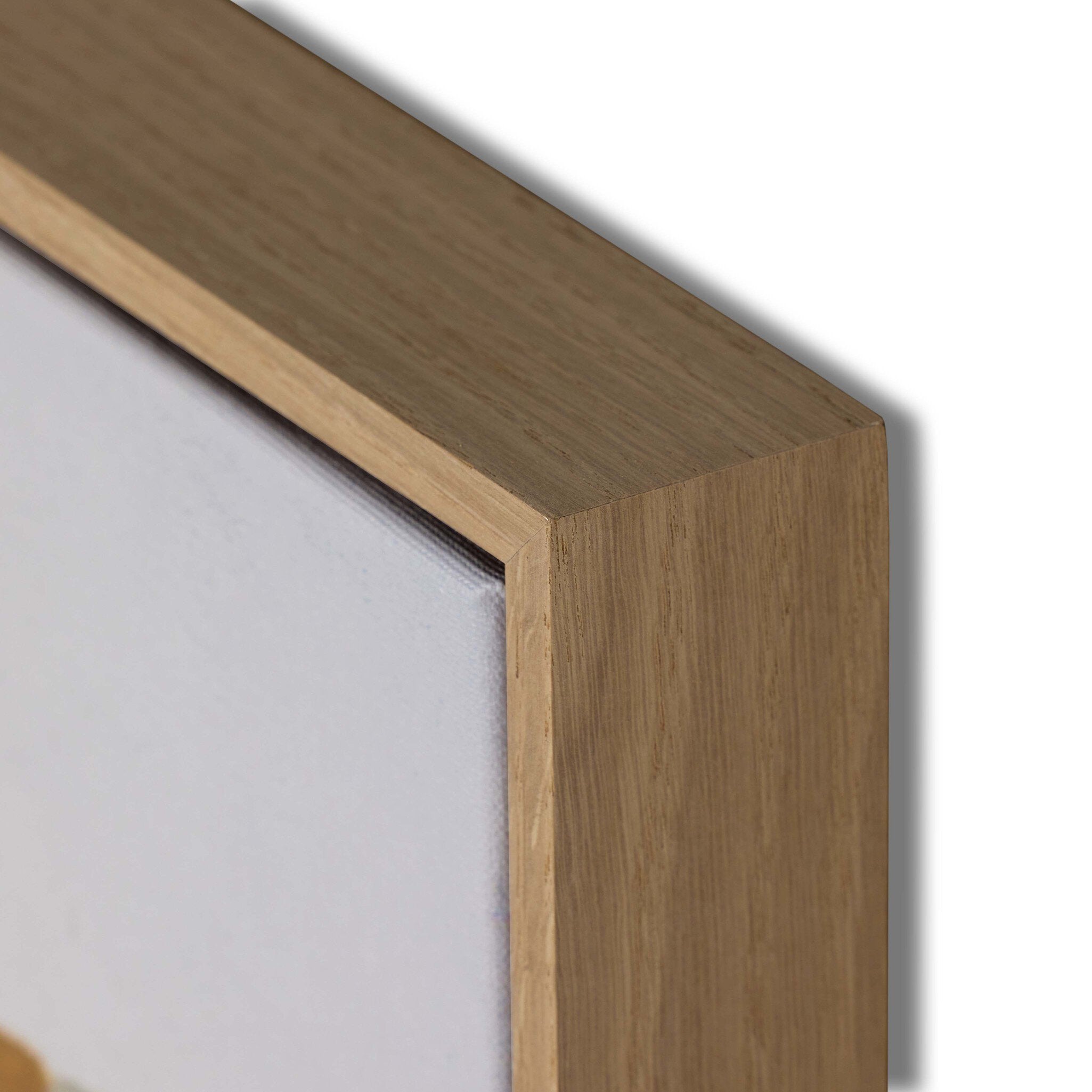 Uncovering Yourself by Melanie Biehle - Vertical Grain White Oak Floater