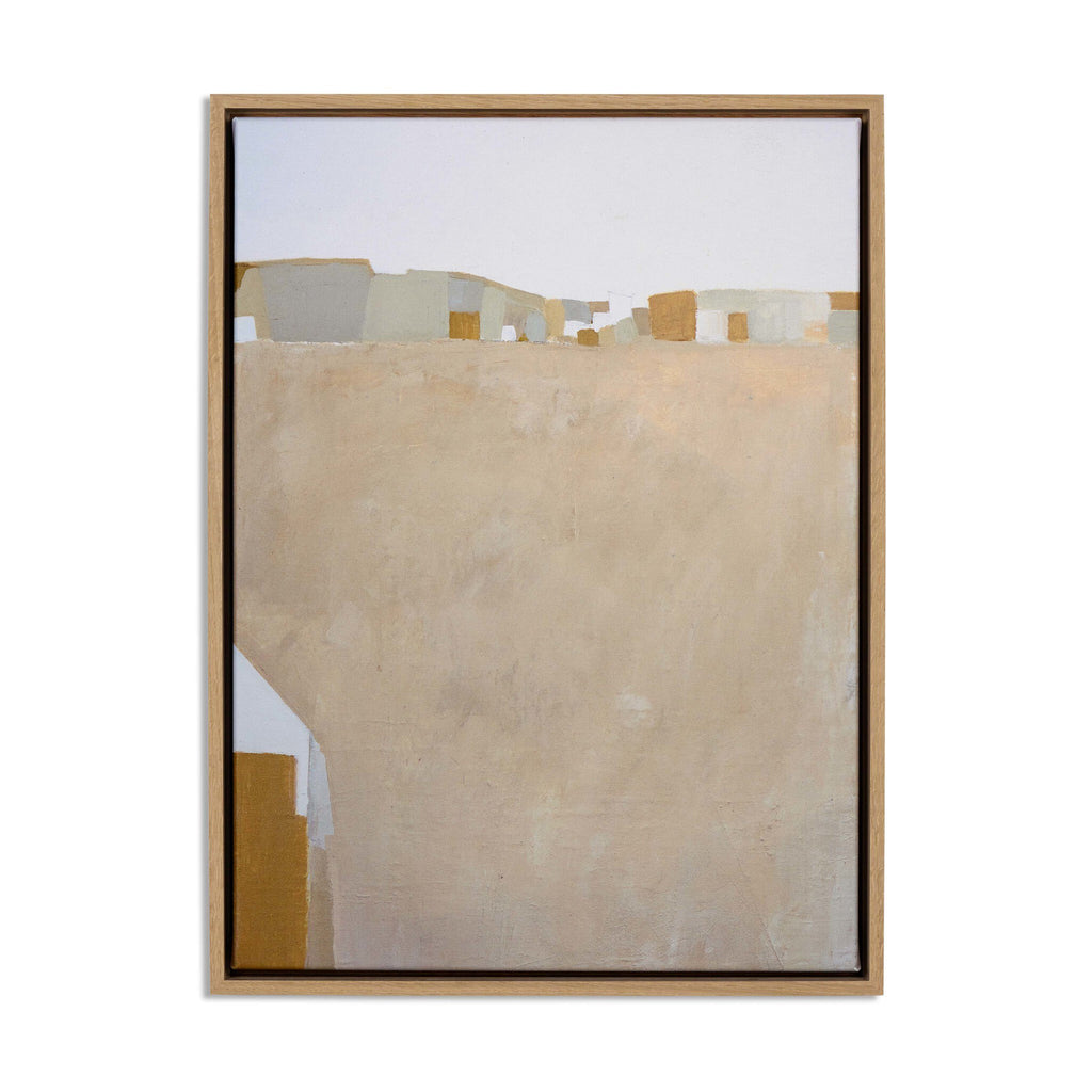 Uncovering Yourself by Melanie Biehle - Vertical Grain White Oak Floater