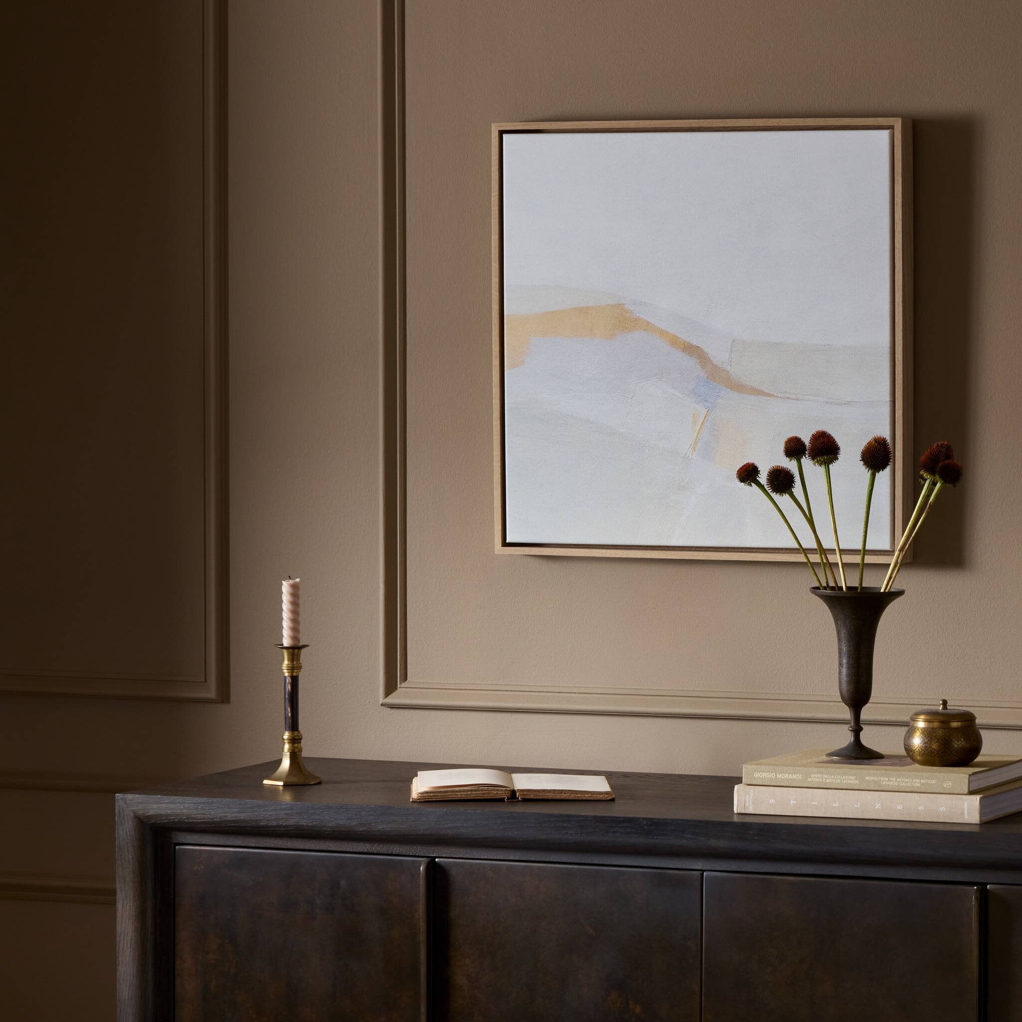 Slow Mornings by Melanie Biehle - Vertical Grain White Oak Floater