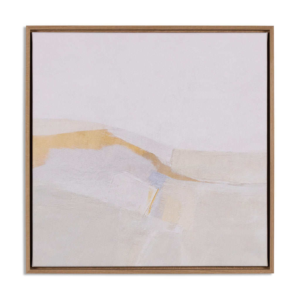 Slow Mornings by Melanie Biehle - Vertical Grain White Oak Floater