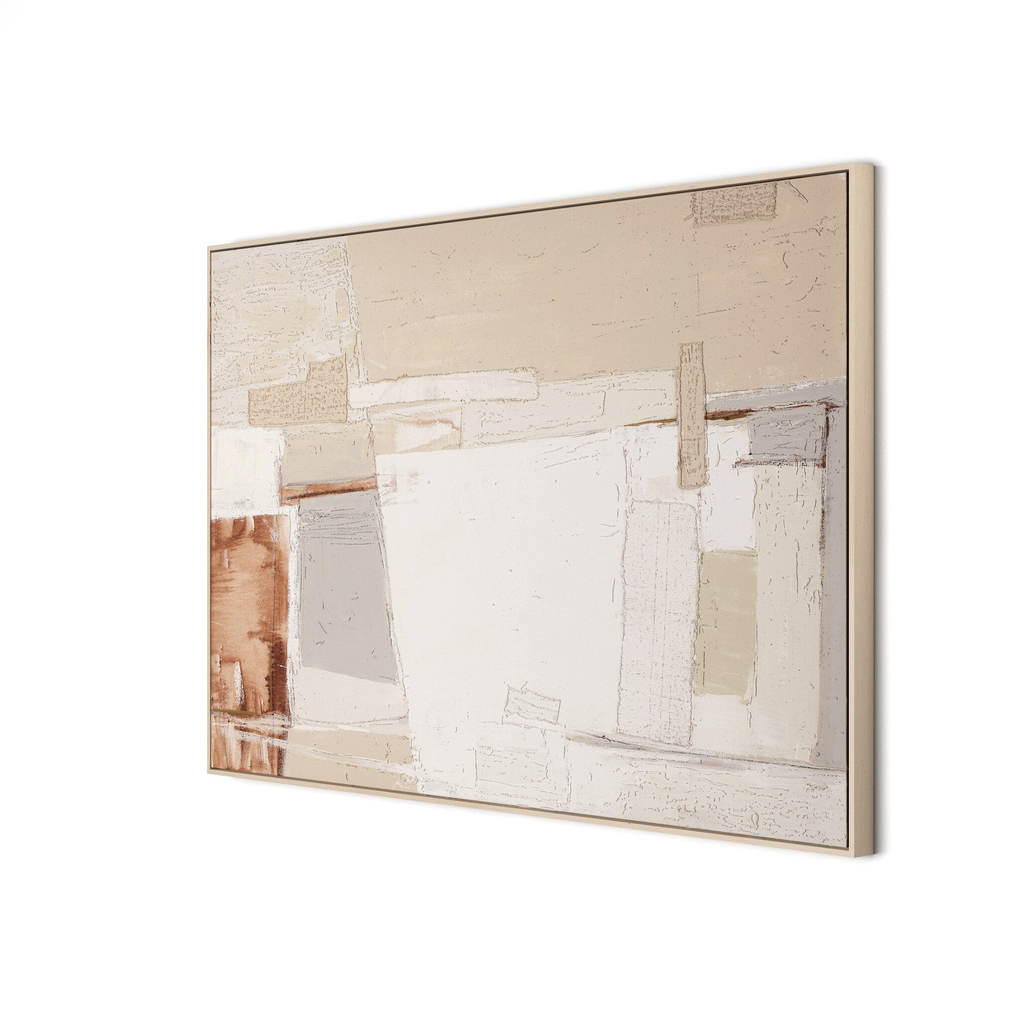 Neutral Study II by Matt Green - Natural Maple Floater
