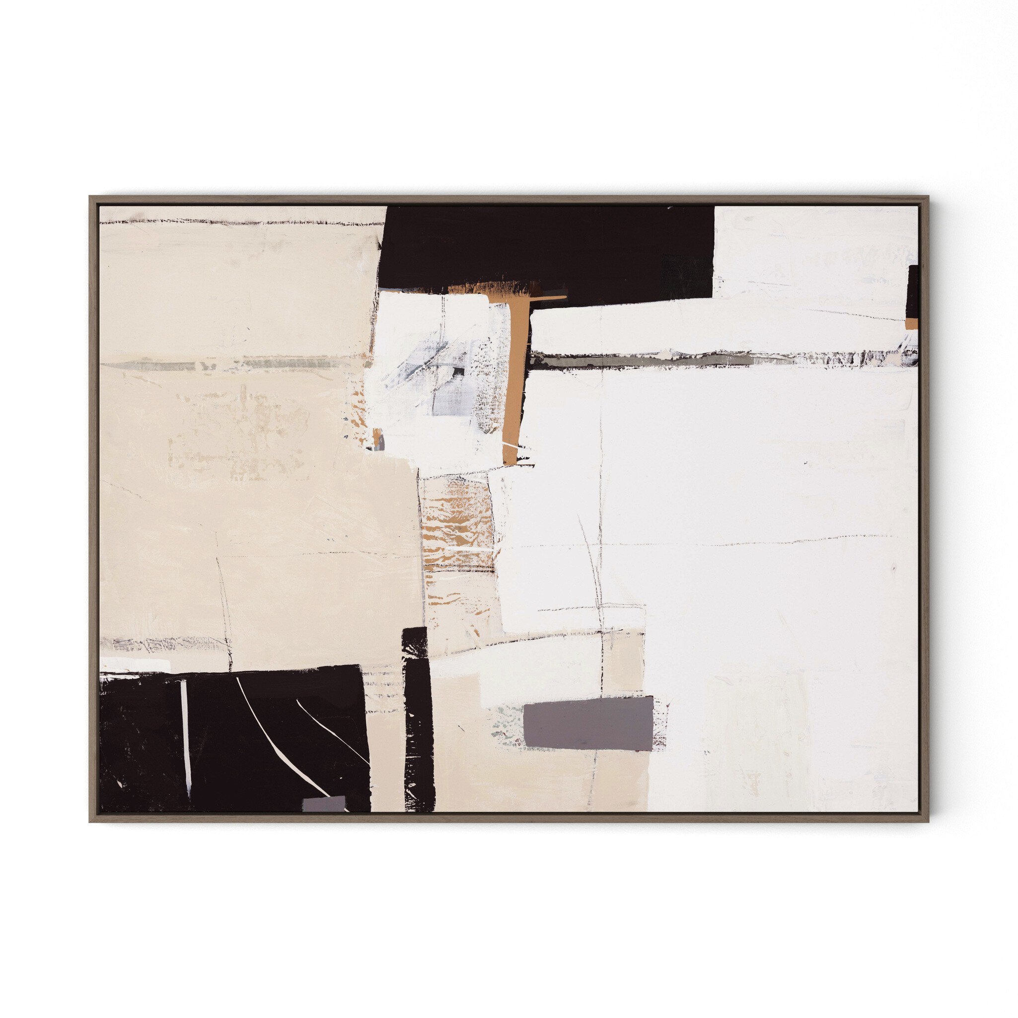 Properties by Matt Green - Rustic Walnut Floater | 40" x 60"