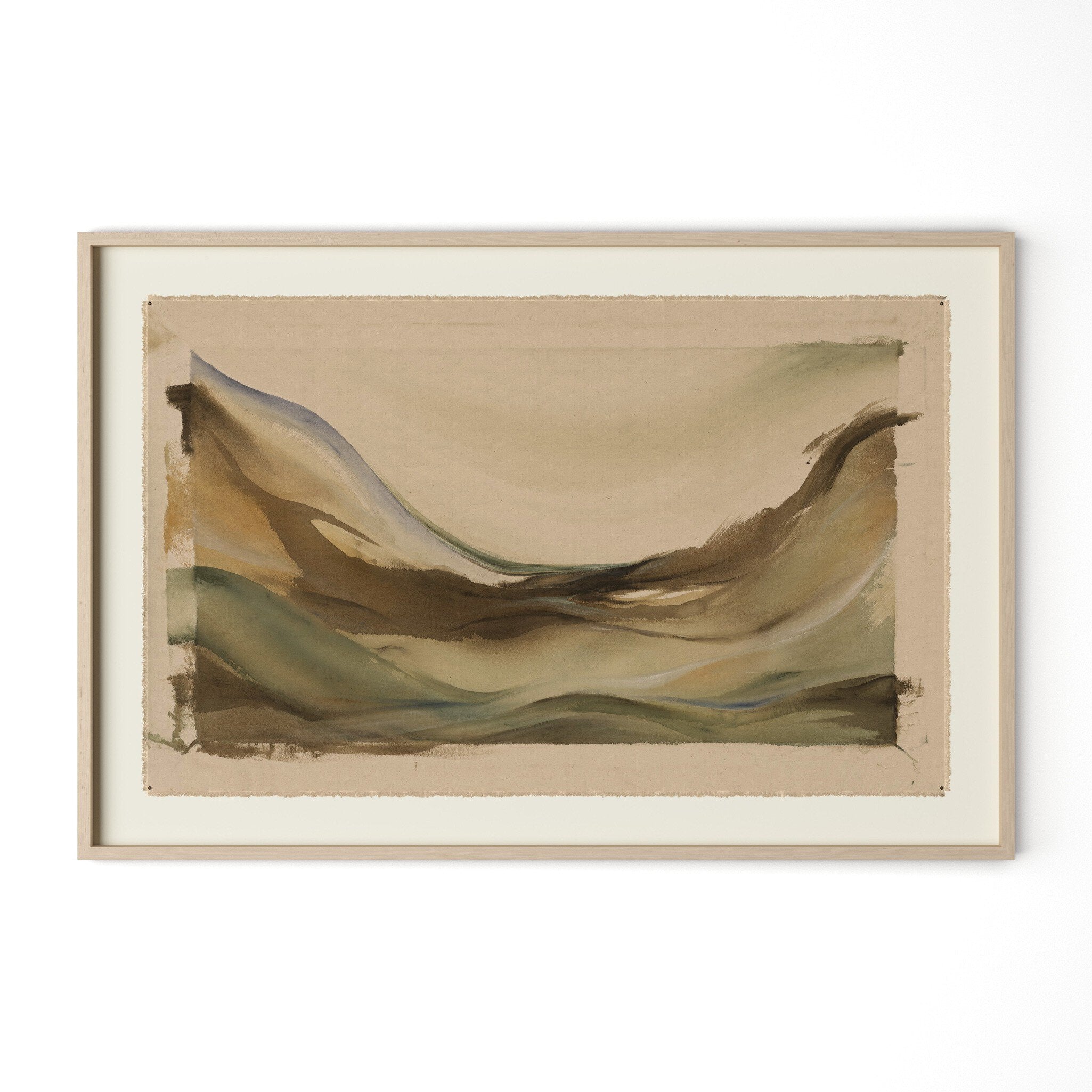 Where I Found Us by Ahn Hee Strain - Natural 2.5 Maple | 40" x 30"