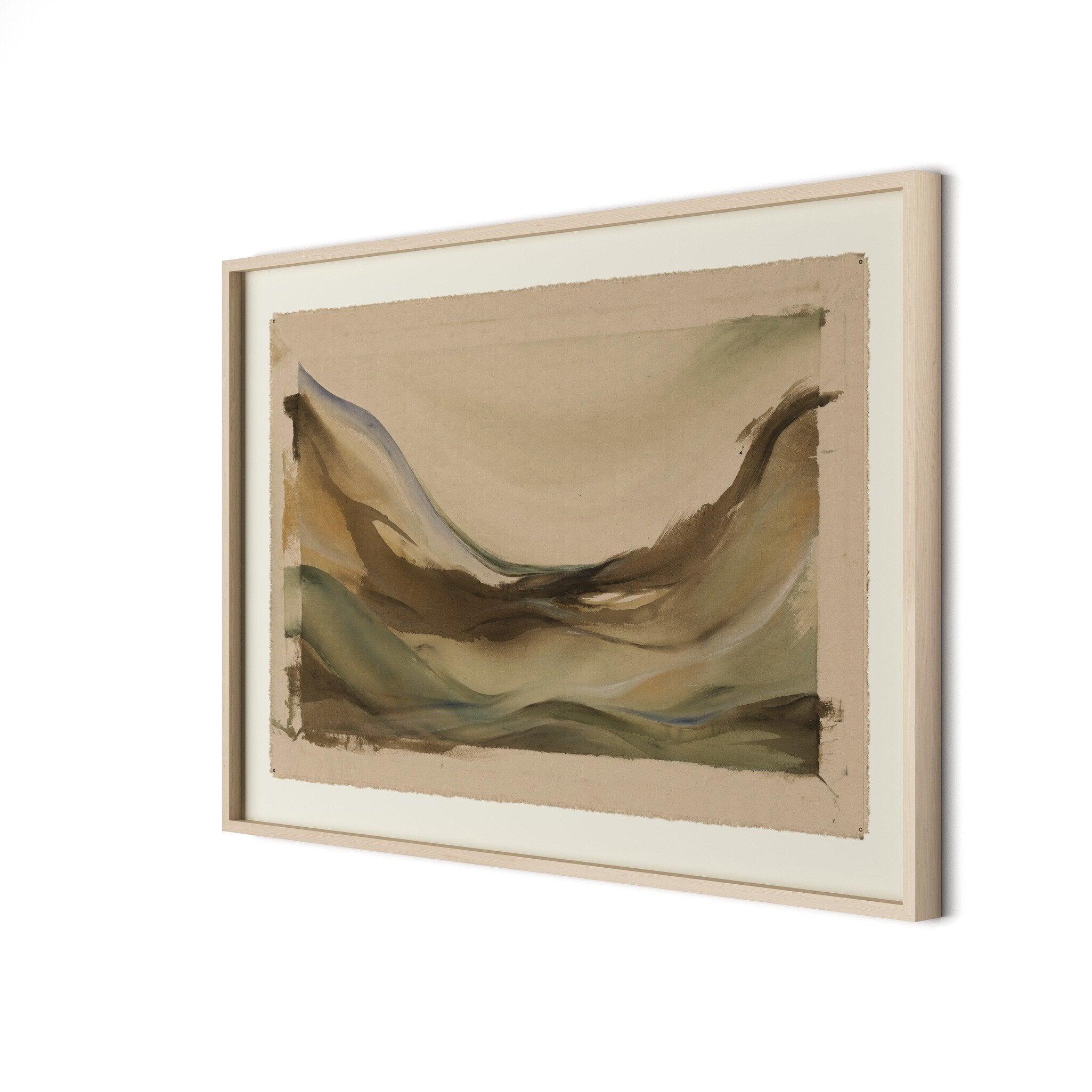 Where I Found Us by Ahn Hee Strain - Natural 2.5 Maple | 40" x 30"