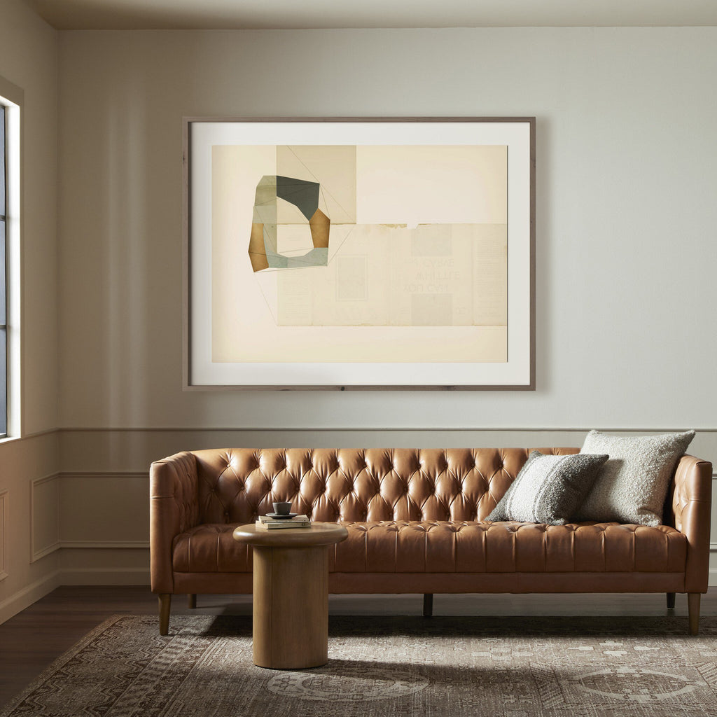 Places Of Connection by Amy Berlin - Rustic 2.5 Walnut | 46.5" x 60"