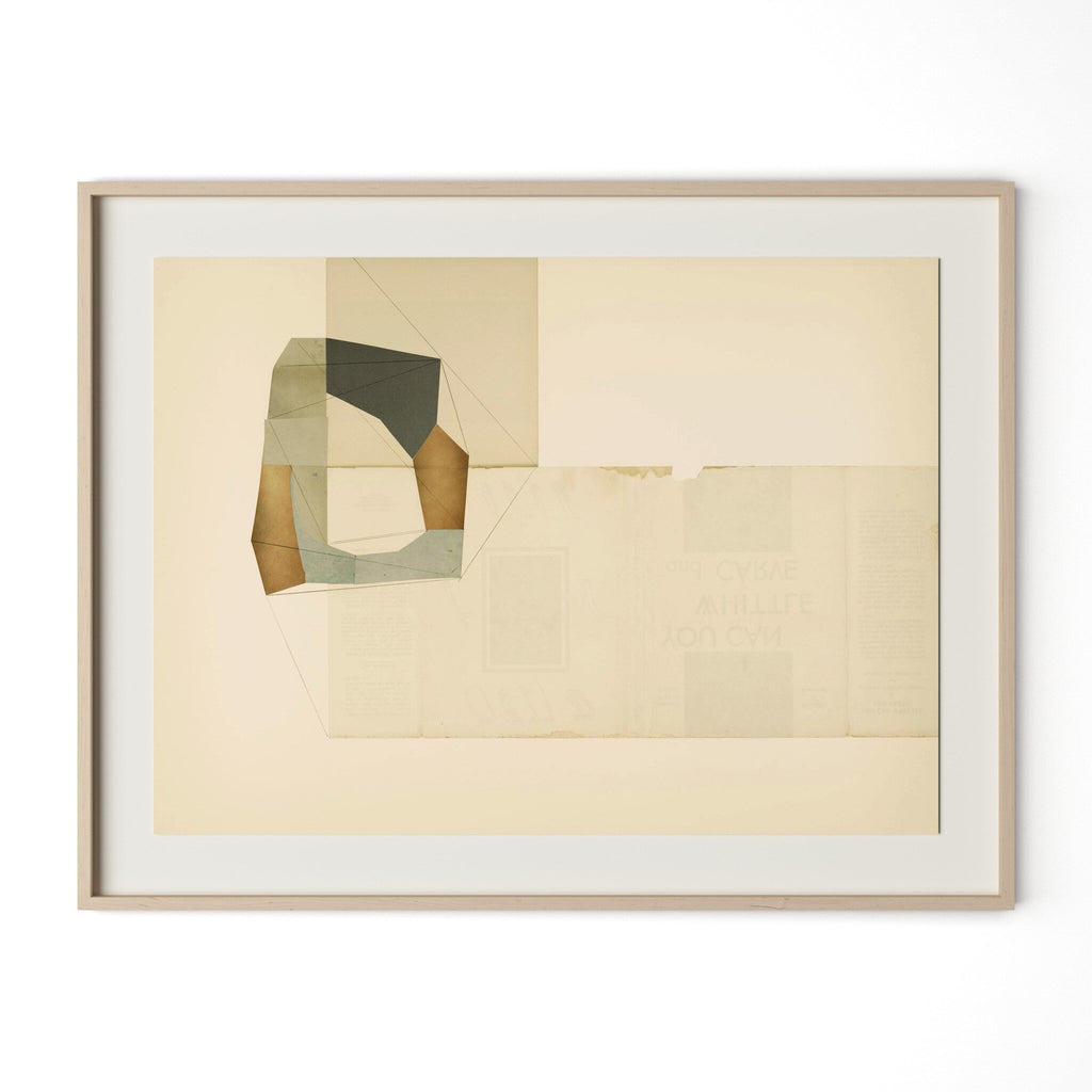 Places Of Connection by Amy Berlin - Natural 2.5 Maple | 37" x 48"