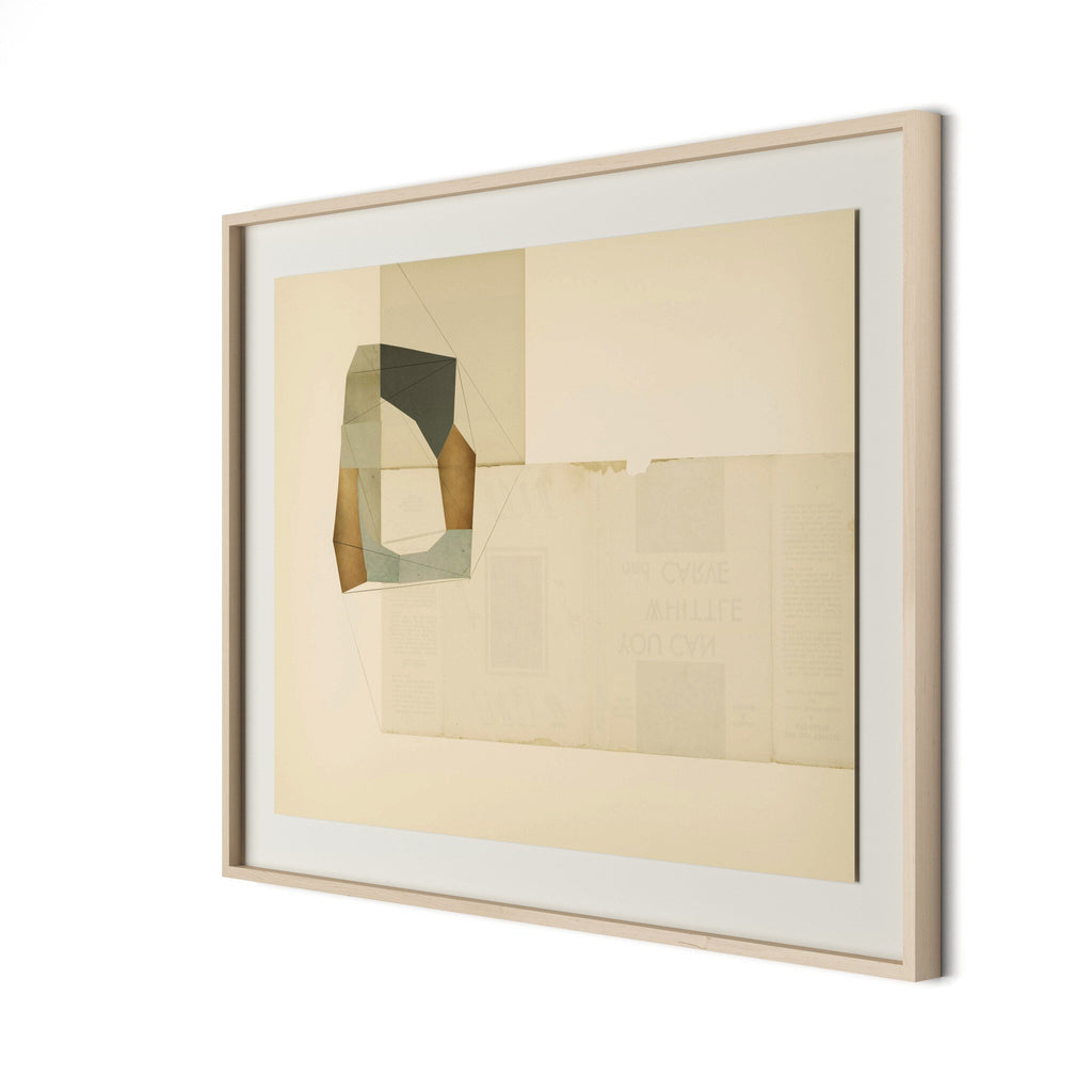 Places Of Connection by Amy Berlin - Natural 2.5 Maple | 46.5" x 60"