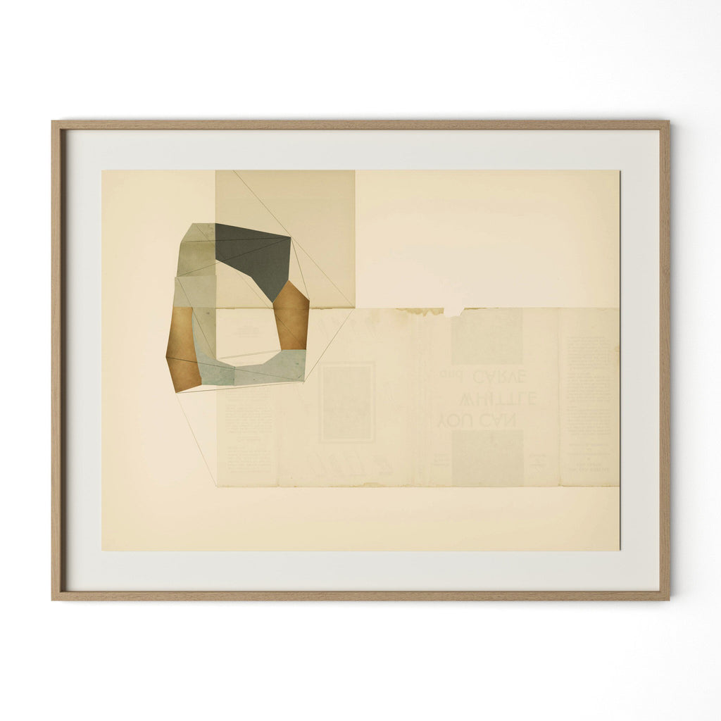 Places Of Connection by Amy Berlin - Vertical Grain 2.5 White Oak | 46.5" x 60"