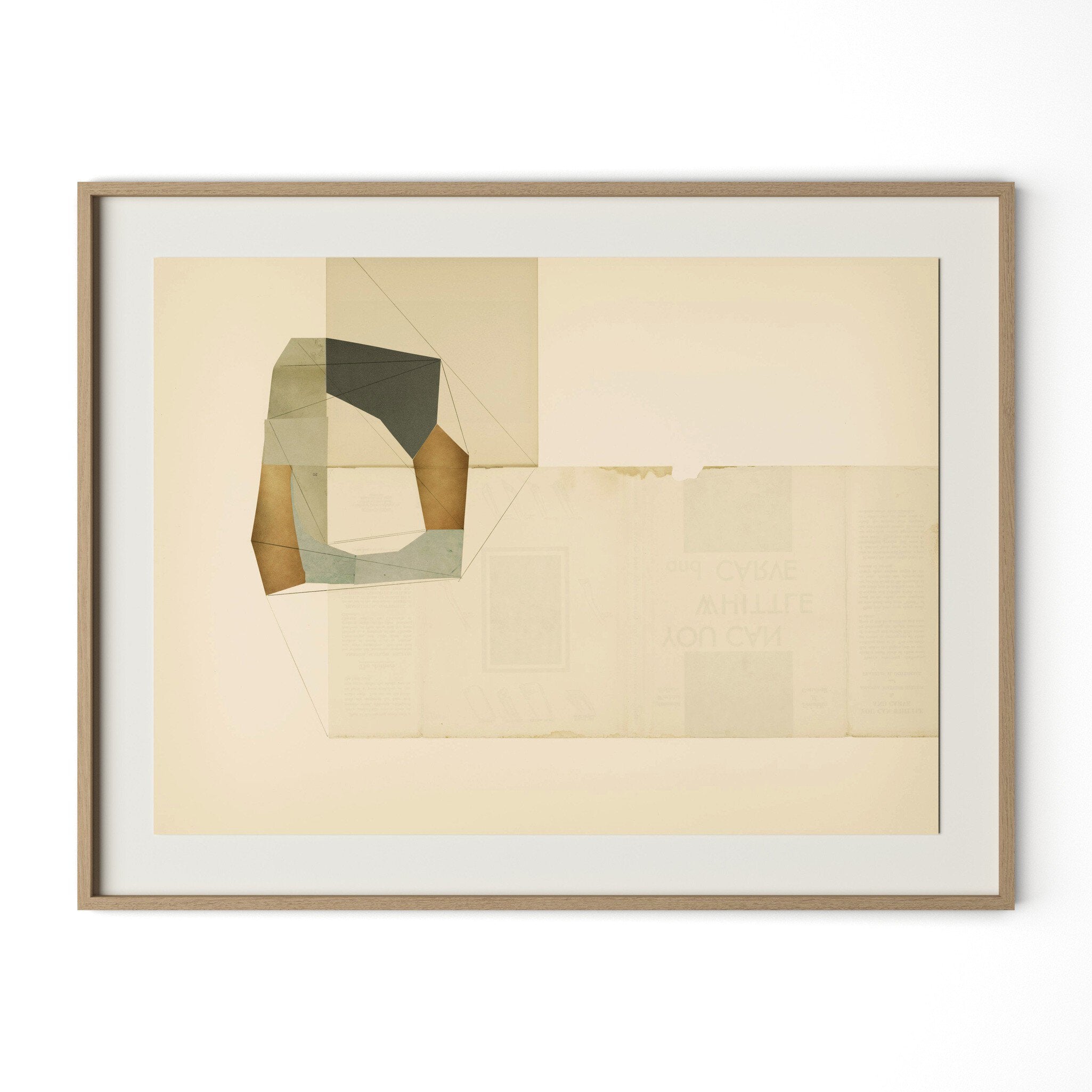 Places Of Connection by Amy Berlin - Vertical Grain 1.5 White Oak