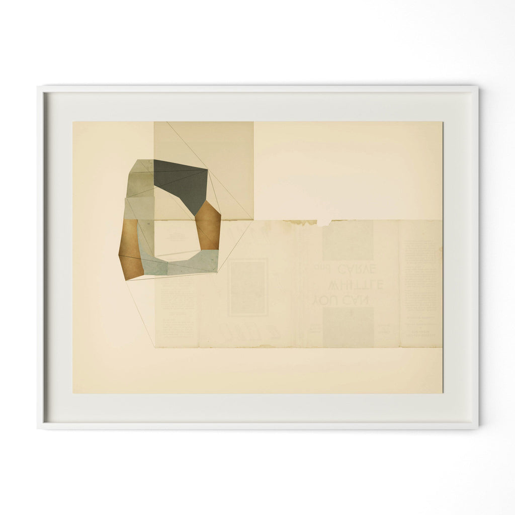 Places Of Connection by Amy Berlin - White 2.5 Maple | 46.5" x 60"