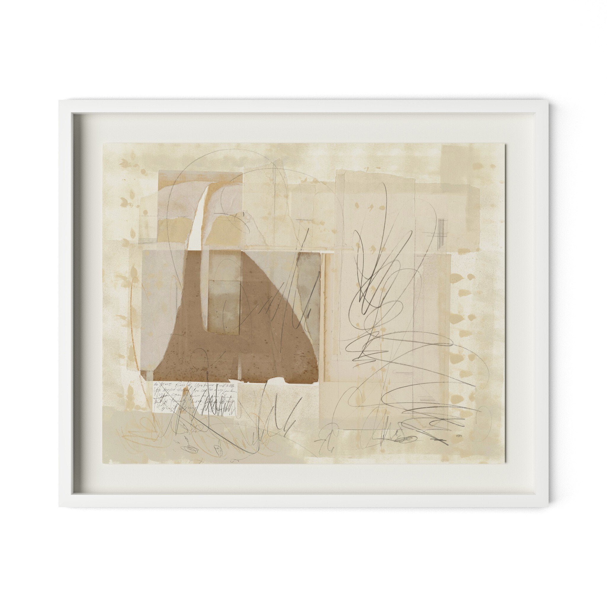 Squares III by Amy Berlin - White 2.5 Maple | 48" x 39.5"