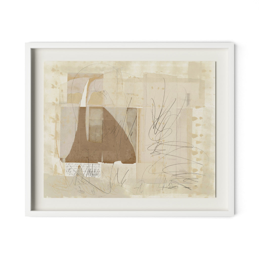 Squares III by Amy Berlin - White 2.5 Maple | 40" x 33.5"