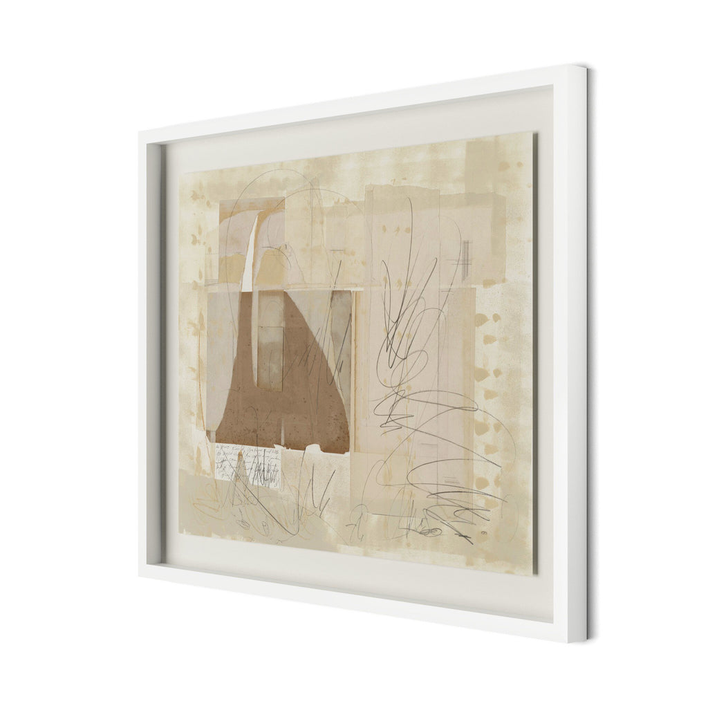Squares III by Amy Berlin - White 2.5 Maple | 60" x 49.5"