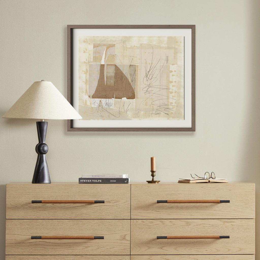 Squares III by Amy Berlin - Rustic 1.5 Walnut