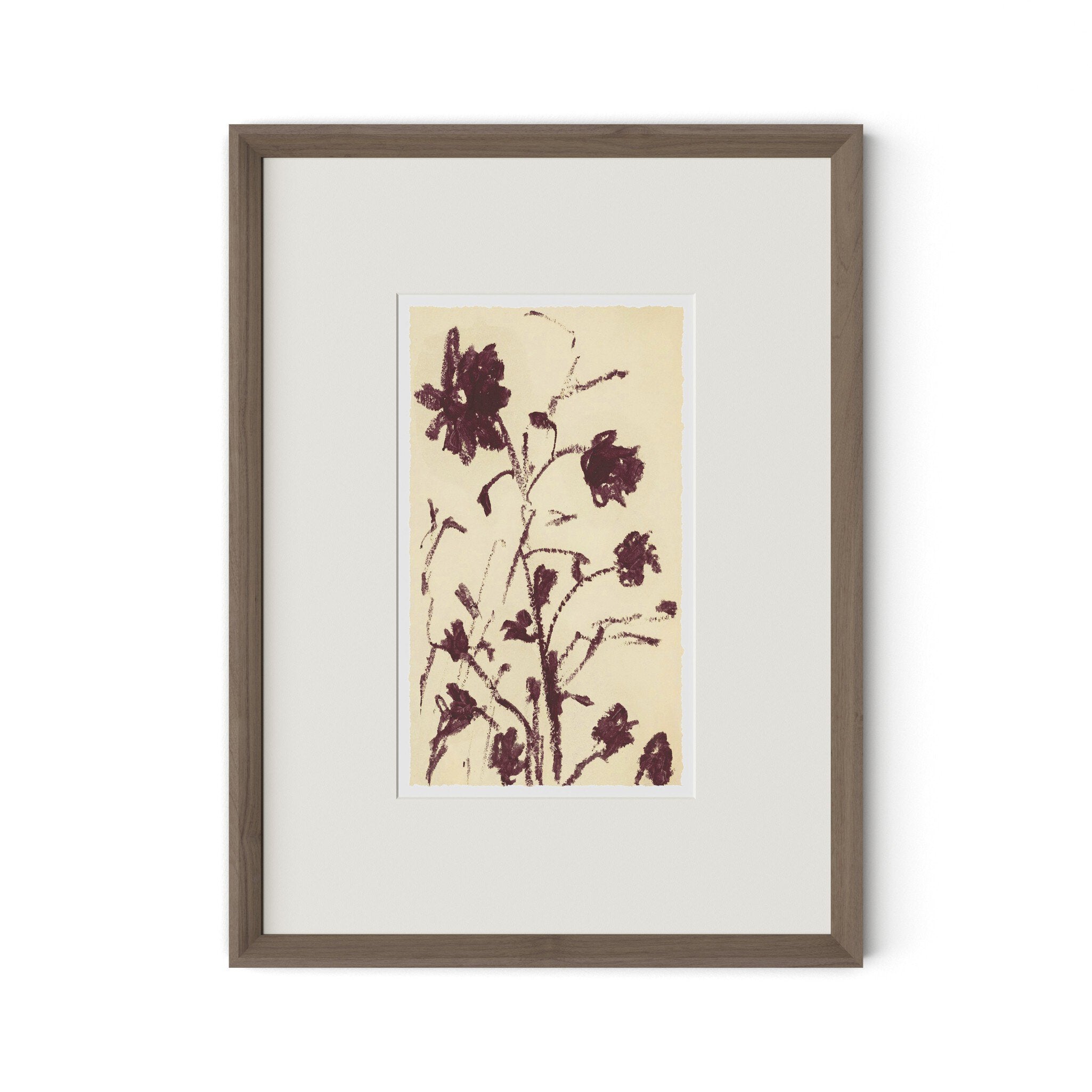 Meadow Rue No.1 by Shaina Page - RoofTop 1.5 Rustic Walnut
