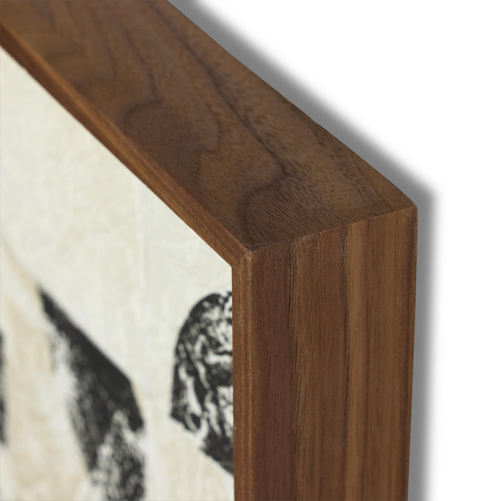 Bits & Pieces - Right by Douglas Galloway - Walnut Floater