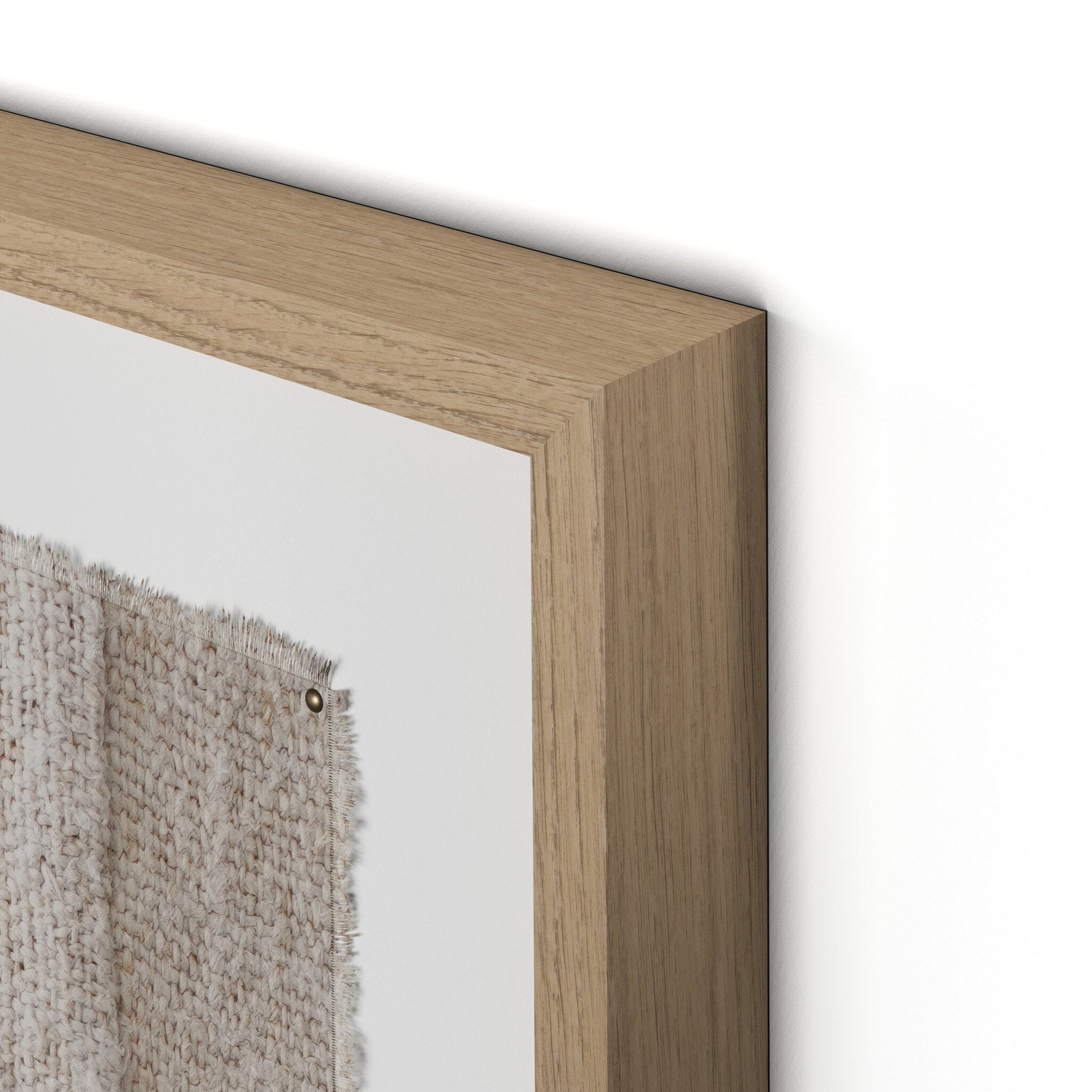 Acceptance Diptych by Karen Covey - Vertical Grain 2.5 White Oak | 72" x 48"