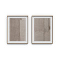 Acceptance Diptych by Karen Covey - Vertical Grain 1.5 White Oak | 48" x 32"