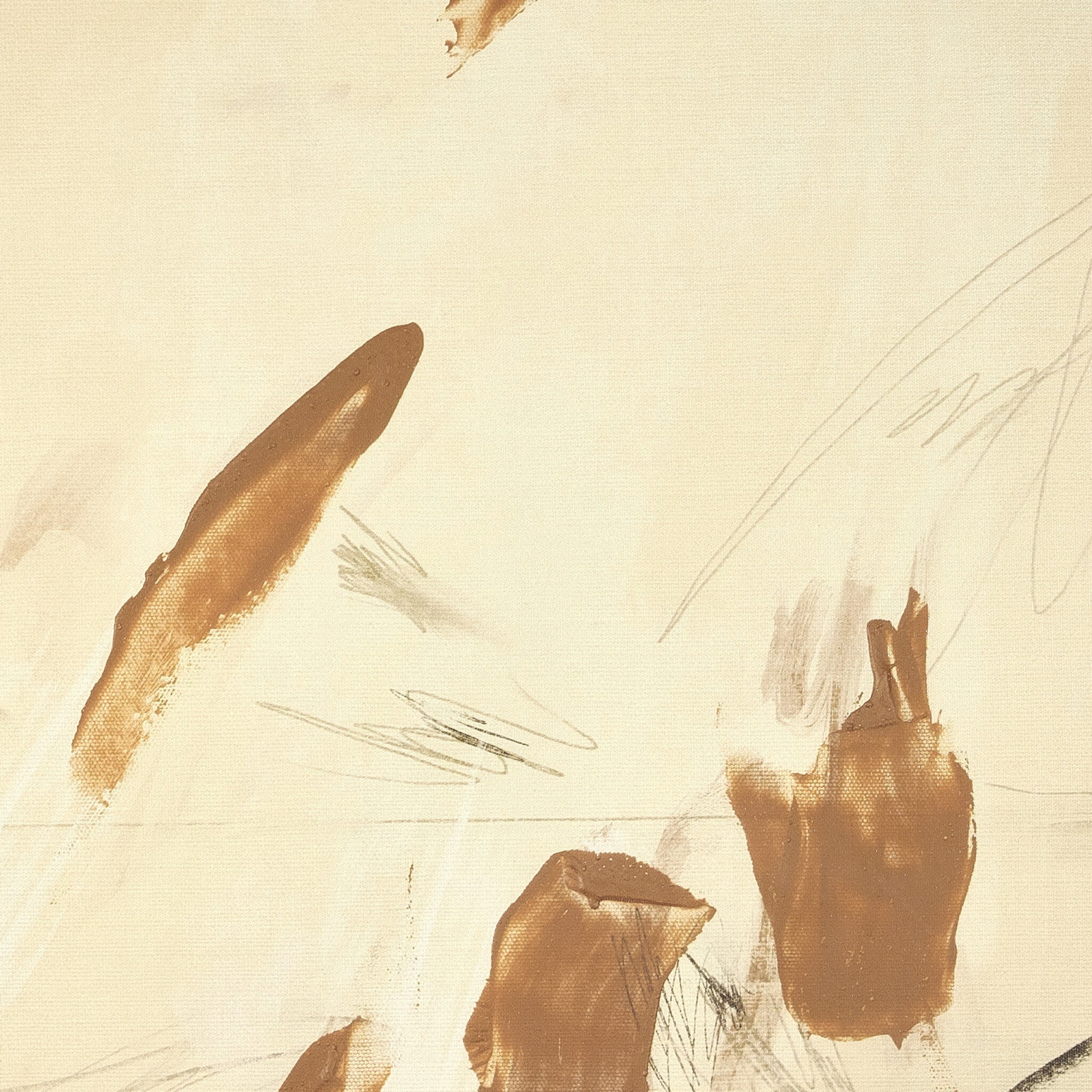 Weight Of Gesture by Coup d'Esprit - Vertical Grain White Oak Floater | 48" x 48"